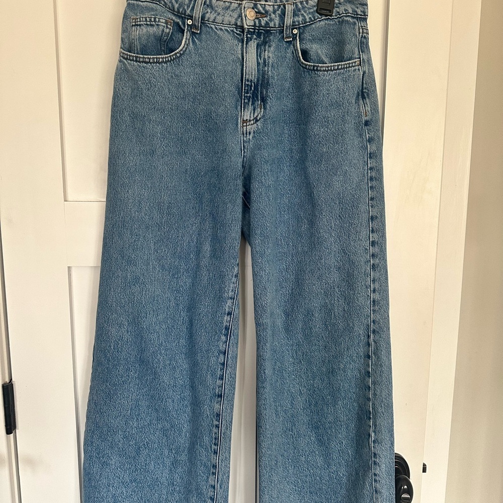 Cotton:On Classic Wide-Leg Women’s Jeans - Light Blue Denim